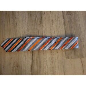 Perry Ellis Multicolored Striped Statement Summer Tie